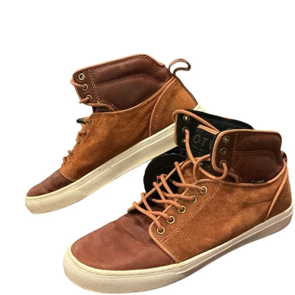 Vans OTW Prescott Leather Suede Hi-Top Skate Sneakers Hiking Boot Style size 9 - Picture 11 of 12